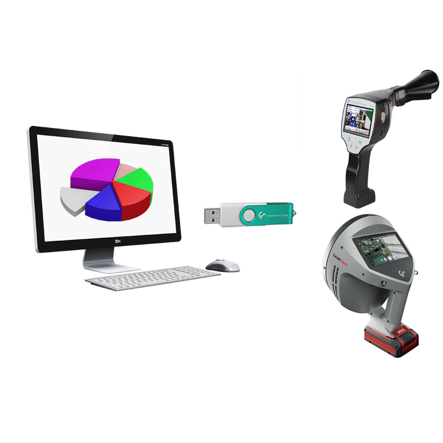 CS Leak Reporter V2 - reporting software for LD 500/510 and LC 600