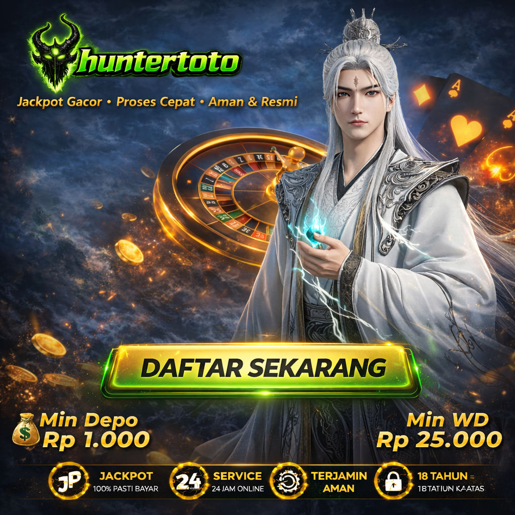 HUNTERTOTO ༀ Ekosistem Game Togel Online Digital Berlisensi Internasional 2026