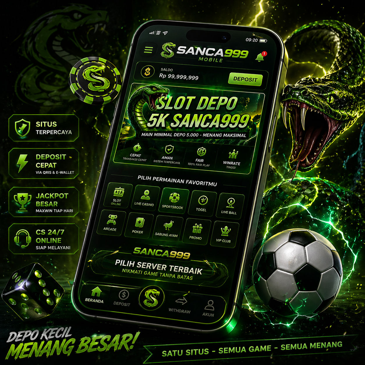 Sanca999 | Link Toto 4D Dengan Prediksi Akurat Dan Slot Jp Terus Tanpa Putus