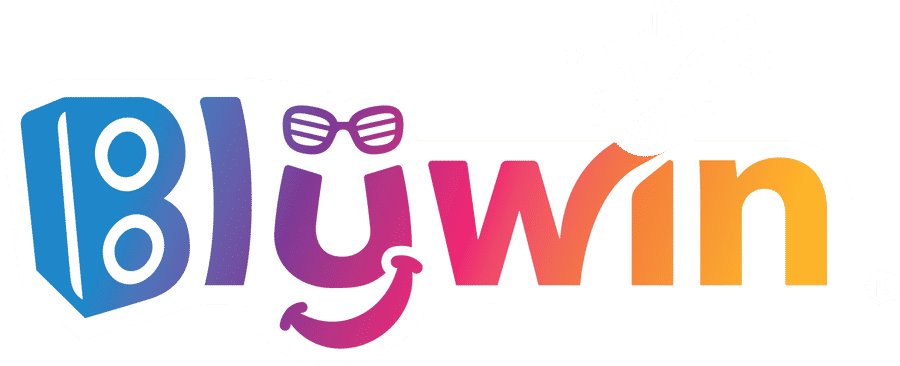 Blijwin logo in kleur