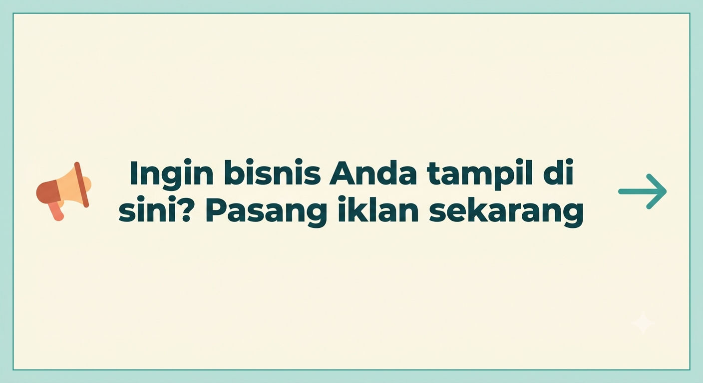 Banner Bawah Ruang Iklan