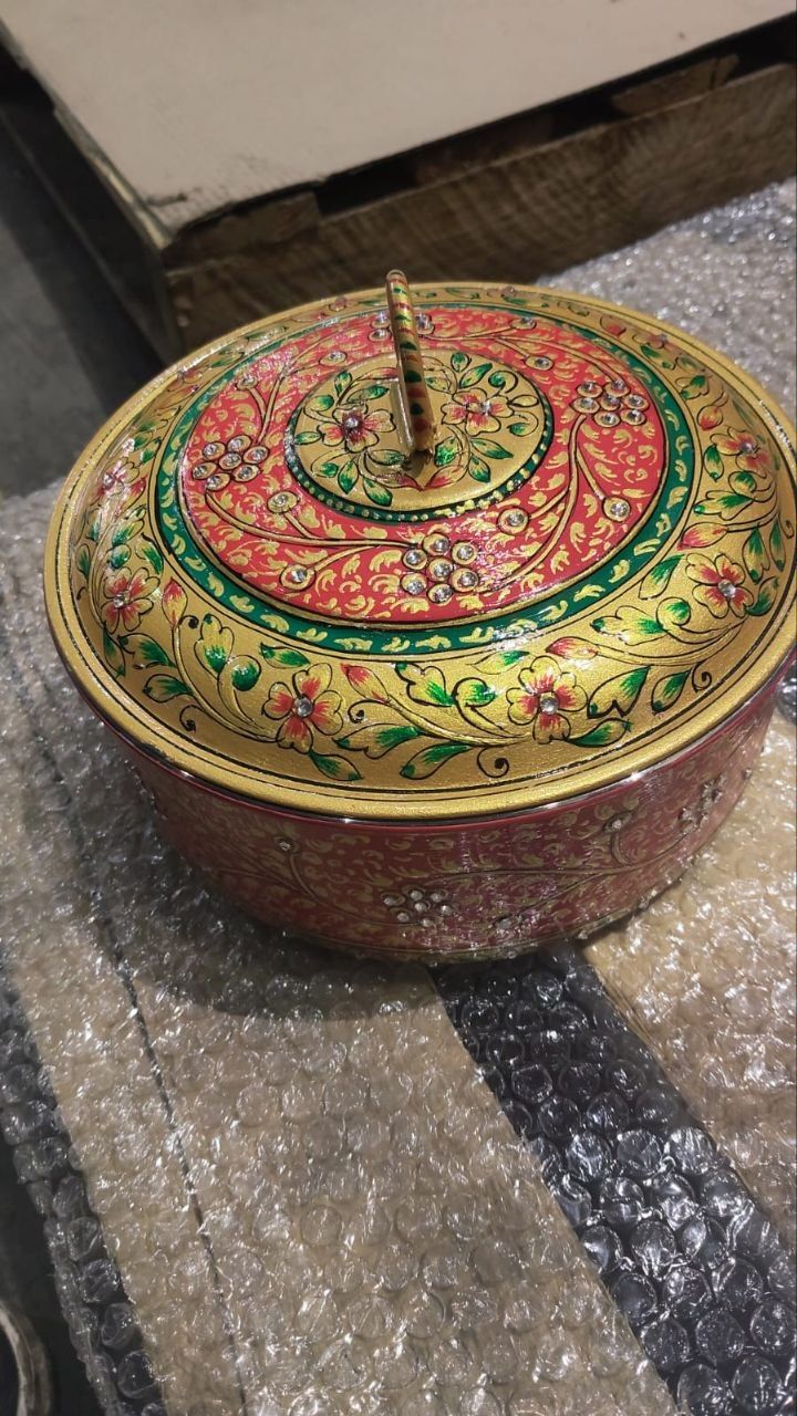 Hand Painted Roti Box