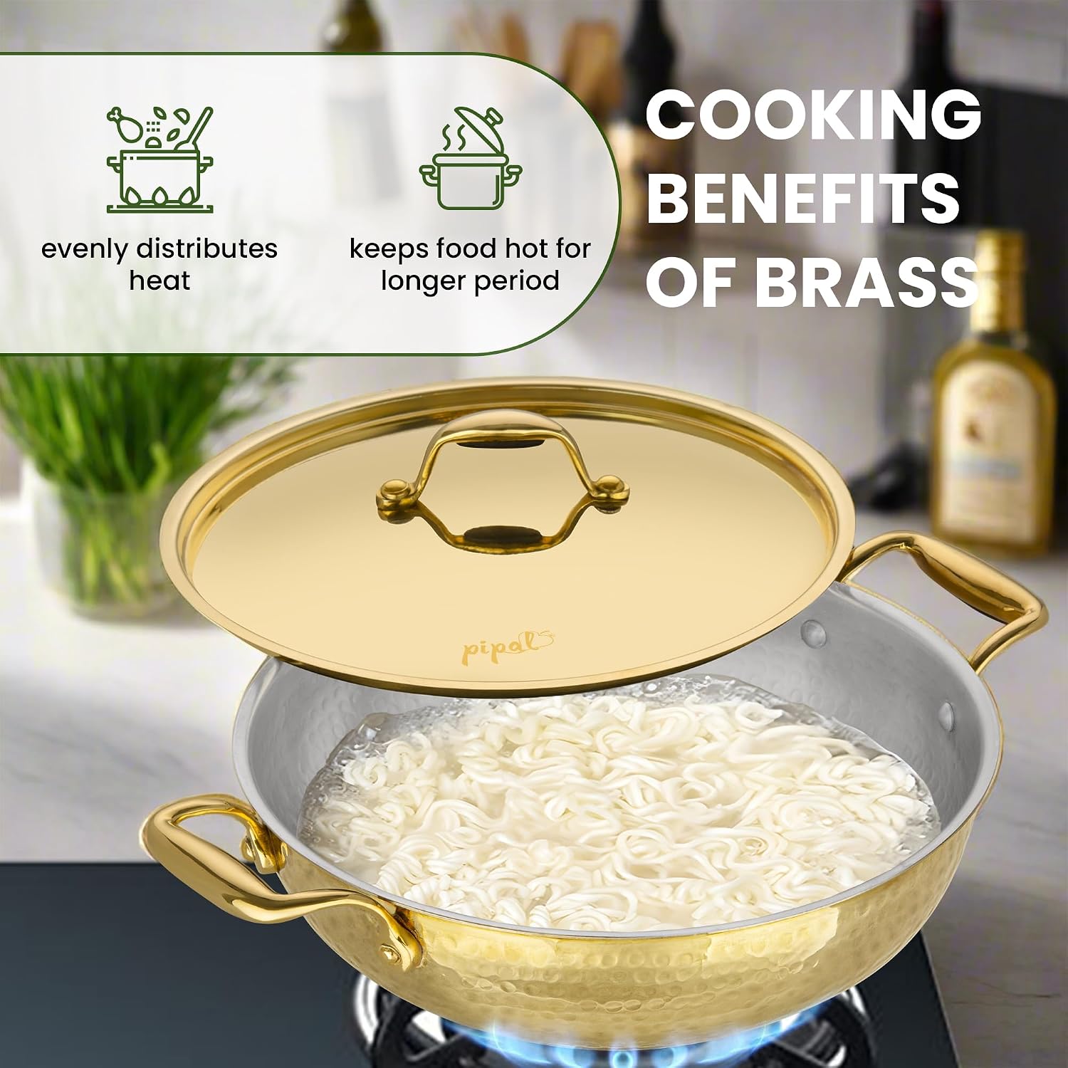 Heritage Range Of Brass Kitchenware