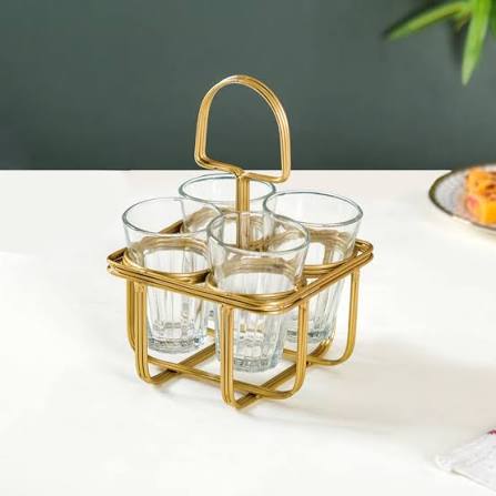 Heritage Tea & Cutting Chai Glass Set