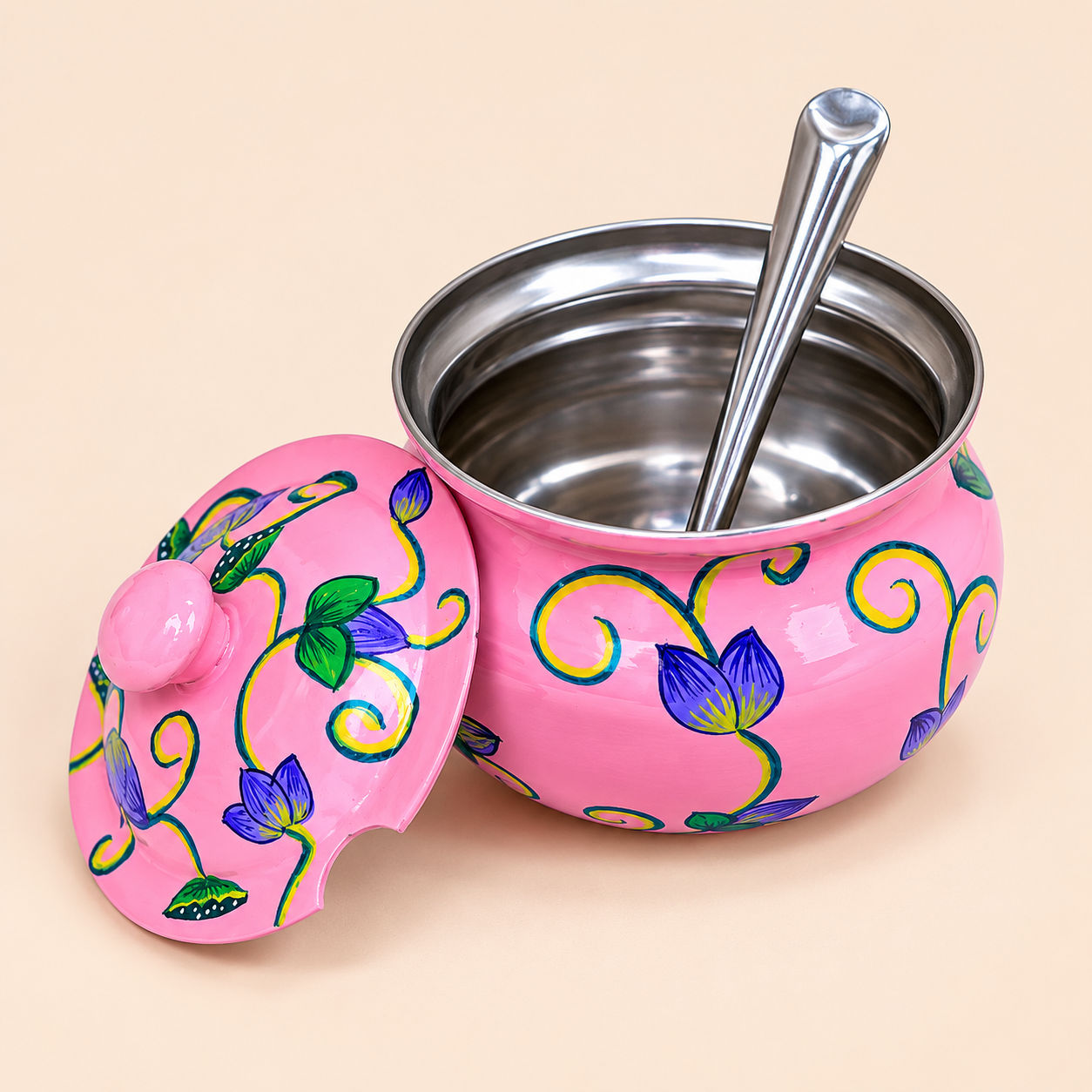 Ghee Pots: Traditional Painted Rajisthani