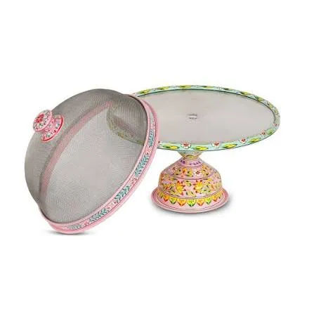 STAINLESS STEEL PAINTED CAKE STANDS