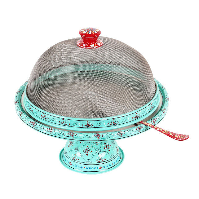 STAINLESS STEEL PAINTED CAKE STANDS