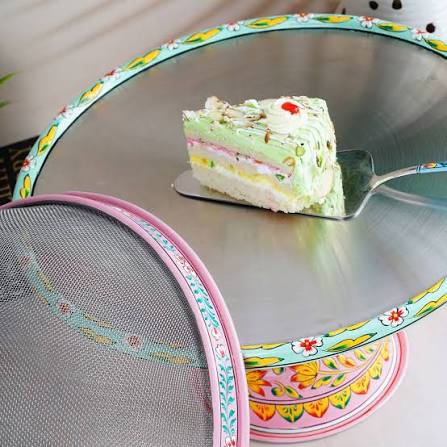 STAINLESS STEEL PAINTED CAKE STANDS