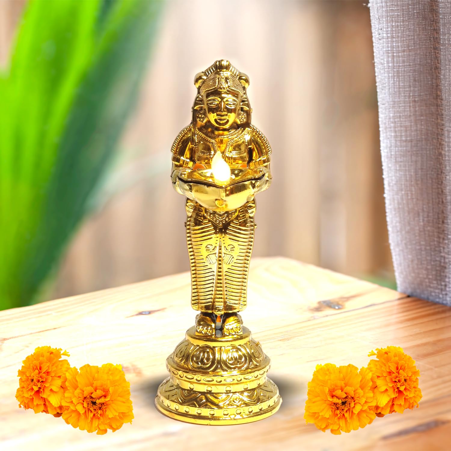 Water Sensor LED Diya: set of 2