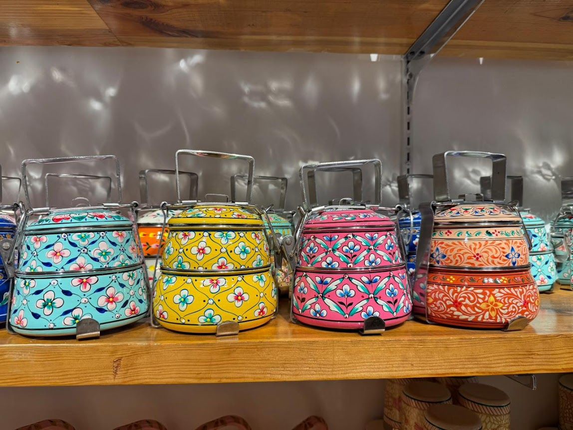 Handpainted Multi-Tier Heritage Tiffin