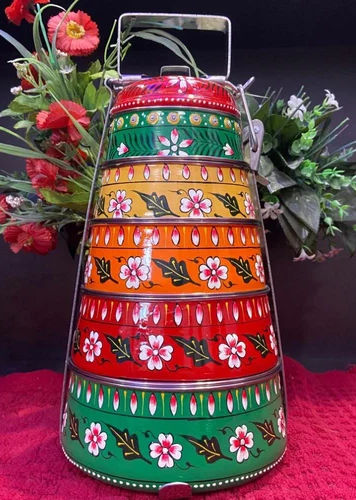 Handpainted Multi-Tier Heritage Tiffin