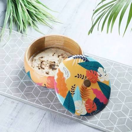 Handpainted Wooden Roti Box