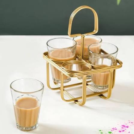 Heritage Tea & Cutting Chai Glass Set