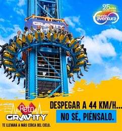 Ofertas de CONCURSO - MUNDO AVENTURA: RETO GRAVITY