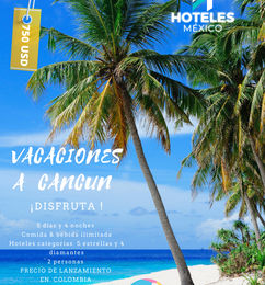 Ofertas de Viaja al Caribe Mexicano ( precios de lanzamiento en Colombia) 