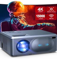 Ofertas de Proyector 4K con WiFi 5G + Cupones