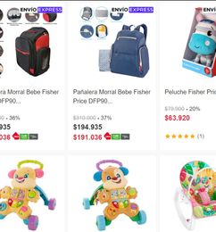 Ofertas de 50% de descuento en Fisher Price