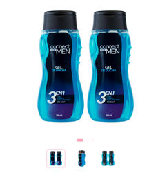 Ofertas de Promoción Connect For Men Gel De Ducha 310ml X2 uds.