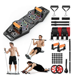 Ofertas de BAQICK - Tabla de Flexiones Plegable + Accesorios - ¡Aplicar Cupones!