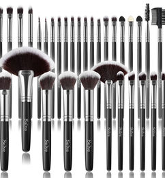 Ofertas de Set de 32 Brochas Profesionales SOLVE - Maquillaje Completo - ¡Aplicar Cupón!