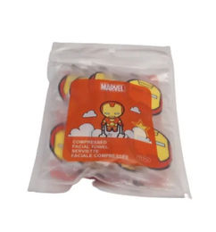 Ofertas de Toalla facil comprimida IRON MAN