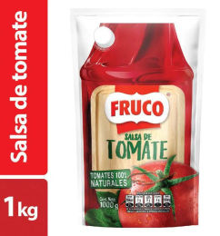 Ofertas de Salsa de tomate FRUCO 1000 gr