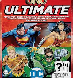 Ofertas de Mattel Games UNO Ultimate DC - Cartas coleccionables de aluminio y reglas especiales