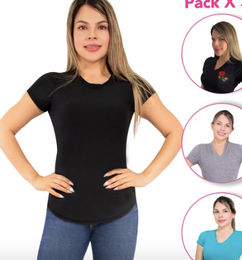 Ofertas de Blusas Surtidas X3 Para Mujer