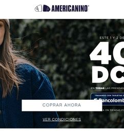 Ofertas de 40% de descuento en Americanino 