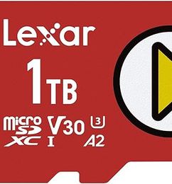 Ofertas de LexarPlay 1TB MicroSDXC UHS-I-CARD, hasta 150MB / s leída, compatible con Nintendo-Switch