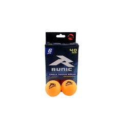 Ofertas de Bola Ping Pong Everlast Runic New Regulation Set X6-Naranja