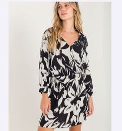 Ofertas de Vestido NAF NAF corto floral de manga larga