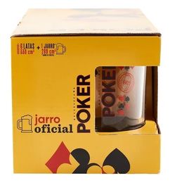 Ofertas de KIT POKER X 6 +Jarra 