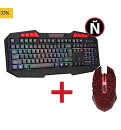 Ofertas de Combo Teclado y Mouse Gamer - Xtrike Me