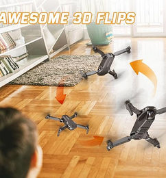 Ofertas de Dron S90 con cámara para adultos, minidrones FPV 1080P HD