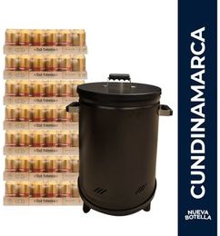 Ofertas de Cerveza ClubColombia Dorada 330 PackX24 X7+Asador de Barril