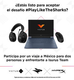 Ofertas de ¡Gana un viaje a México y conoce un equipo de esports! - HP