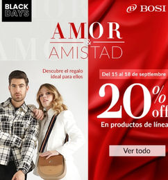 Ofertas de Black Days en BOSI Y BOSI BAMBINO