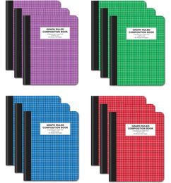 Ofertas de Better Office - Cuadernos paquete de 12, papel cuadriculado