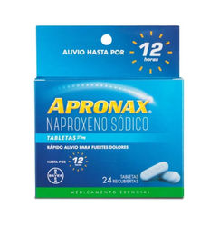 Ofertas de Apronax 275mg/Caja x24 Tabletas Recubiertas