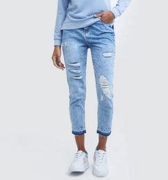 Ofertas de Jean de Mujer Mom Fit Rotos