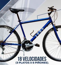 Ofertas de Bicicleta Todo Terreno MTB  - 18 Velocidades 