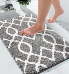 Ofertas de Yimobra Alfombras de baño de 24 x 17 pulgadas de felpa gruesa súper suave