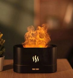 Ofertas de Humidificador ultrasónico de Perfume iluminación LED con simulación de llama colorida