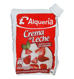 Ofertas de Crema Leche Semi Entera ALQUERIA 180 gr