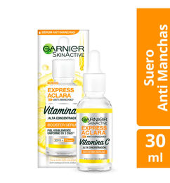 Ofertas de Serum Vitamina C Express Aclara Gotero Skinactive Booster Garnier Frasco X 30 ml