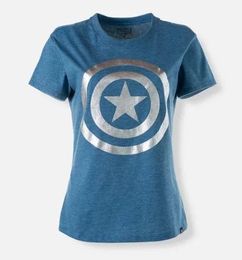 Ofertas de Camiseta Slim Fit Azul De Capitán América