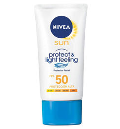 Ofertas de Bloqueador Nivea Sun Protect & Ligth Feeling Fps 50 Frasco X 50 ml