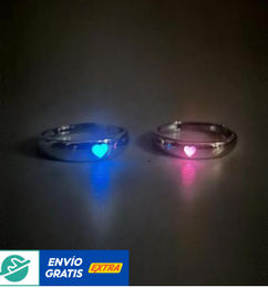 Ofertas de Anillo luminoso para pareja X2 + ENVÍO GRATIS 