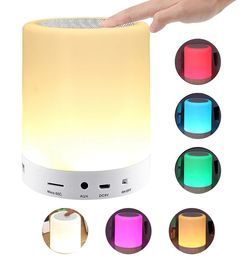 Ofertas de Parlante inalámbrico con Bluetoothy Luz led Colores 